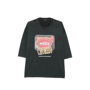 Willy Chavarria Black T-Shirts & Vests - T-Shirts Men